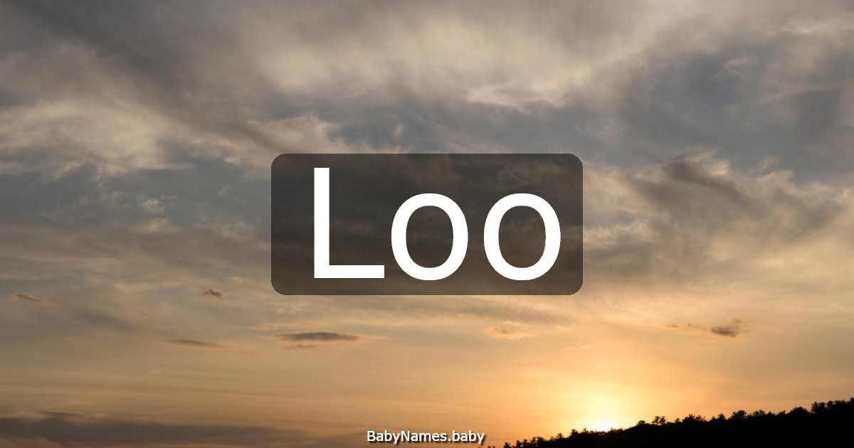 Loo