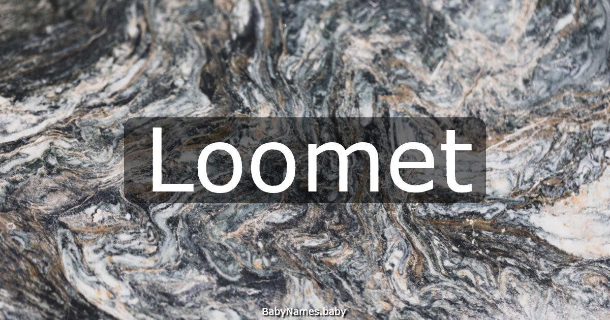 Loomet