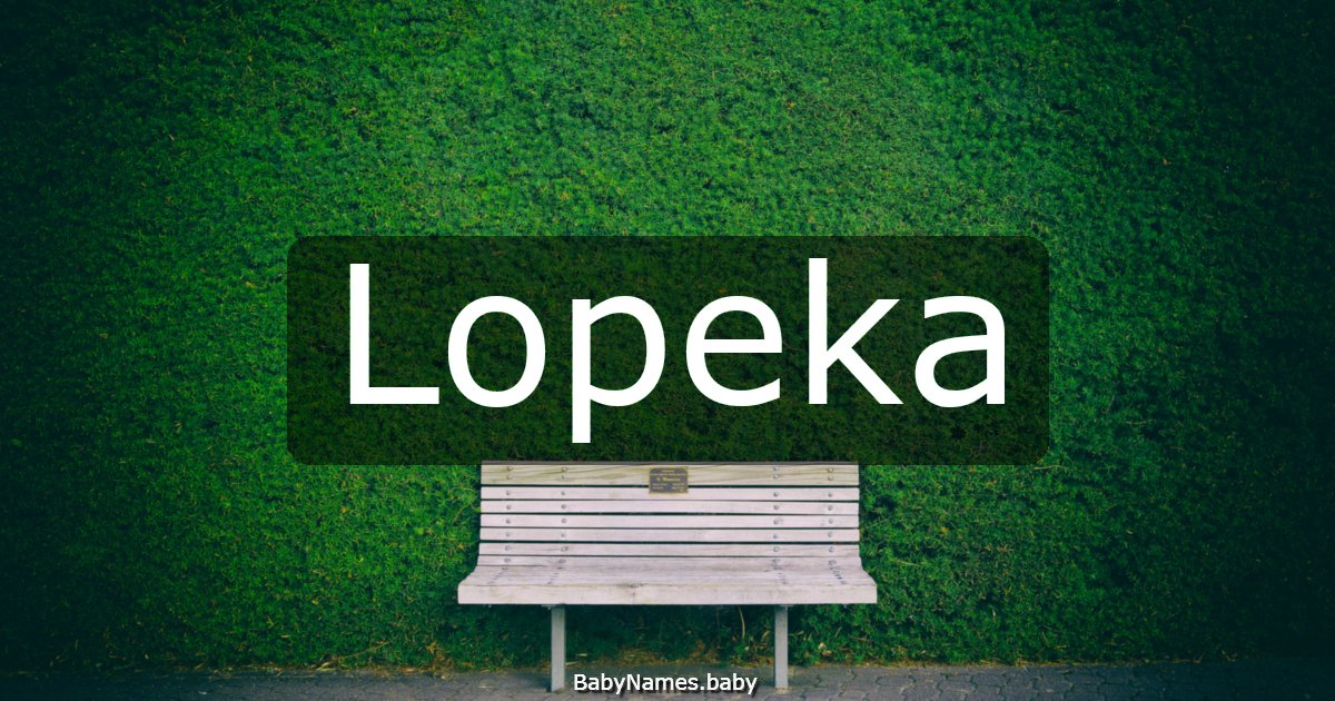 Lopeka
