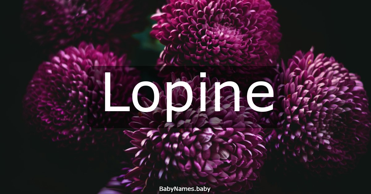 Lopine