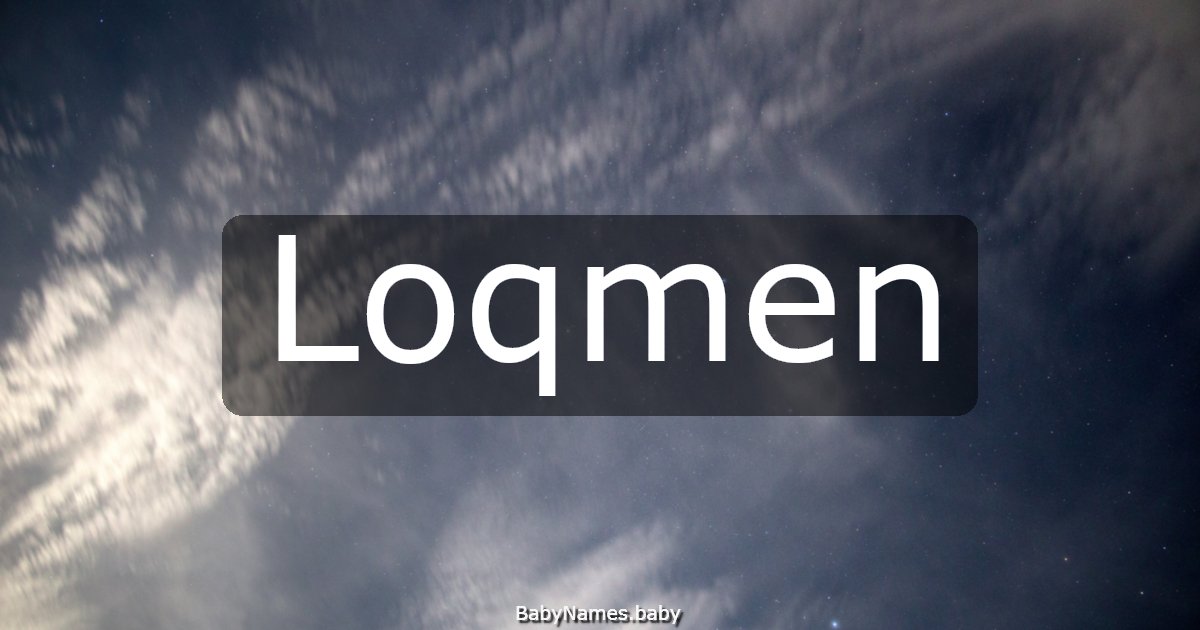 Loqmen