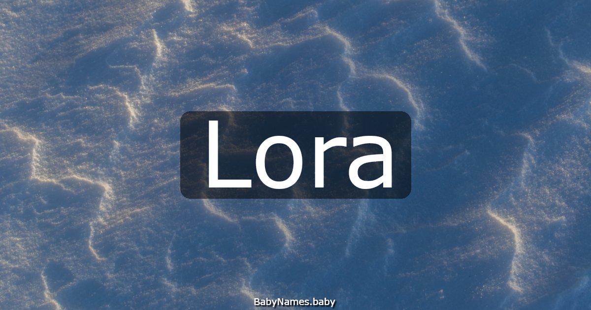 Lora
