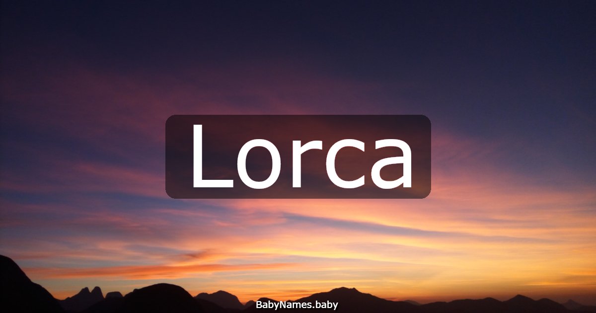 Lorca