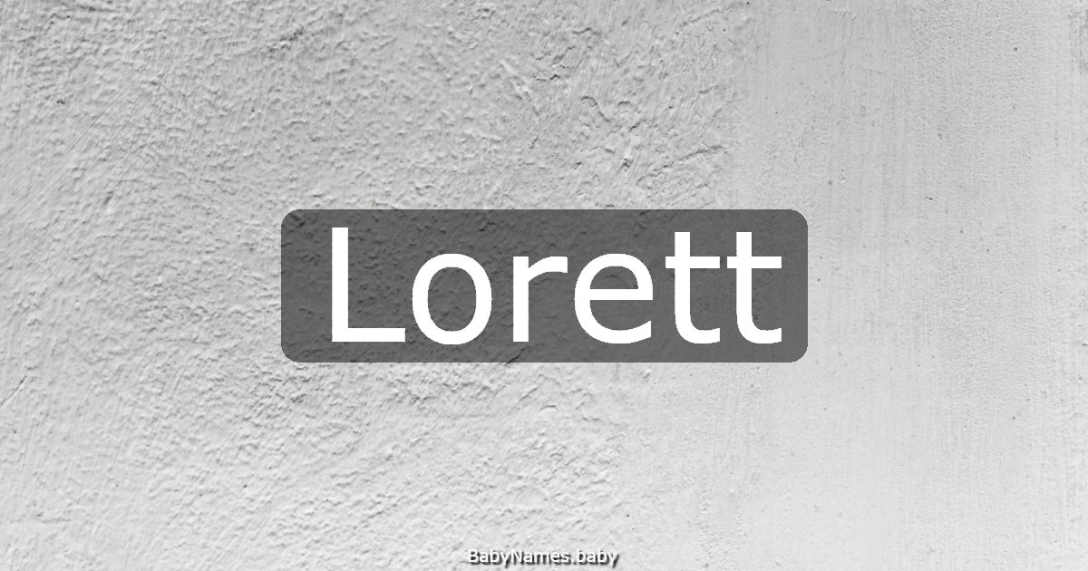 Lorett