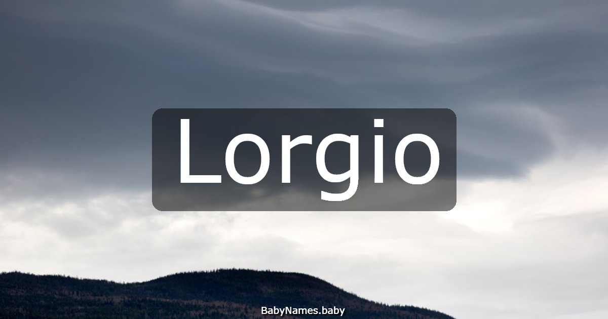 Lorgio