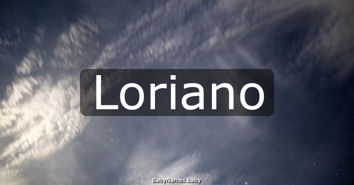 Loriano