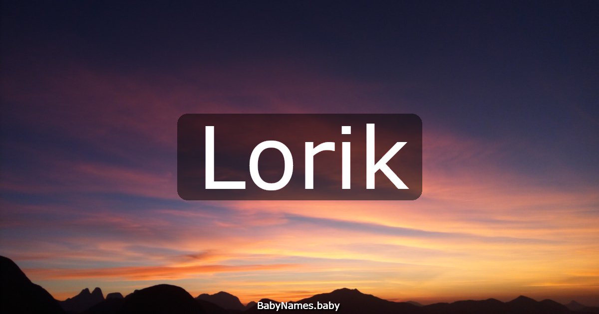 Lorik