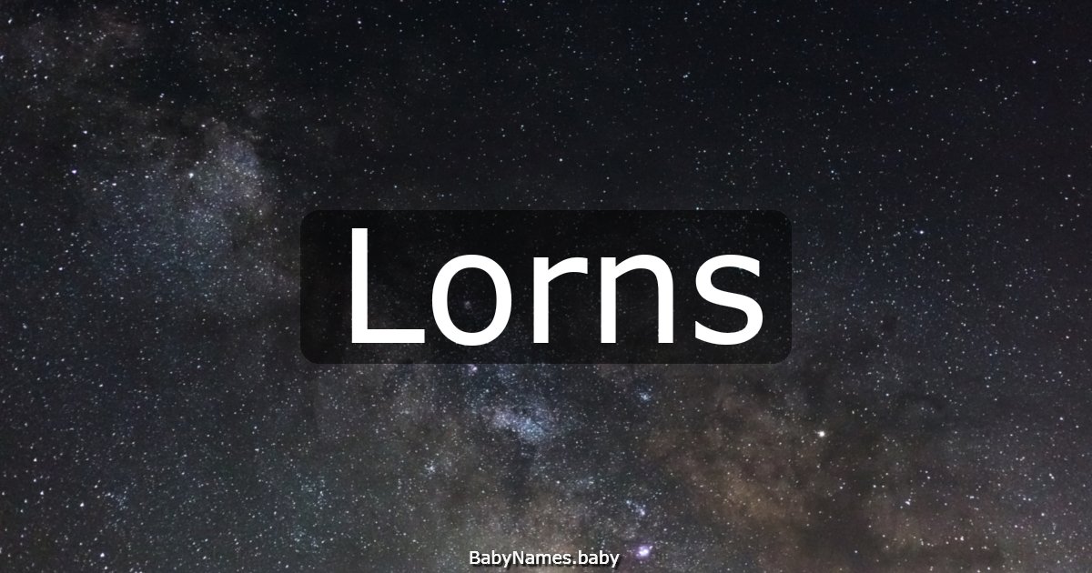 Lorns