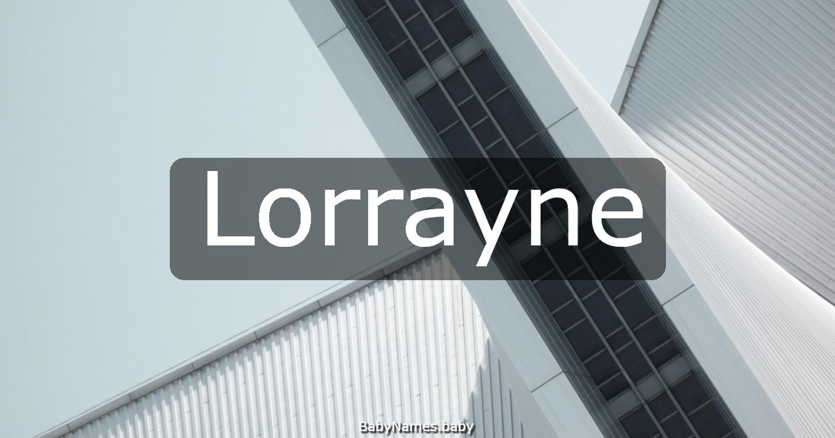 Lorrayne