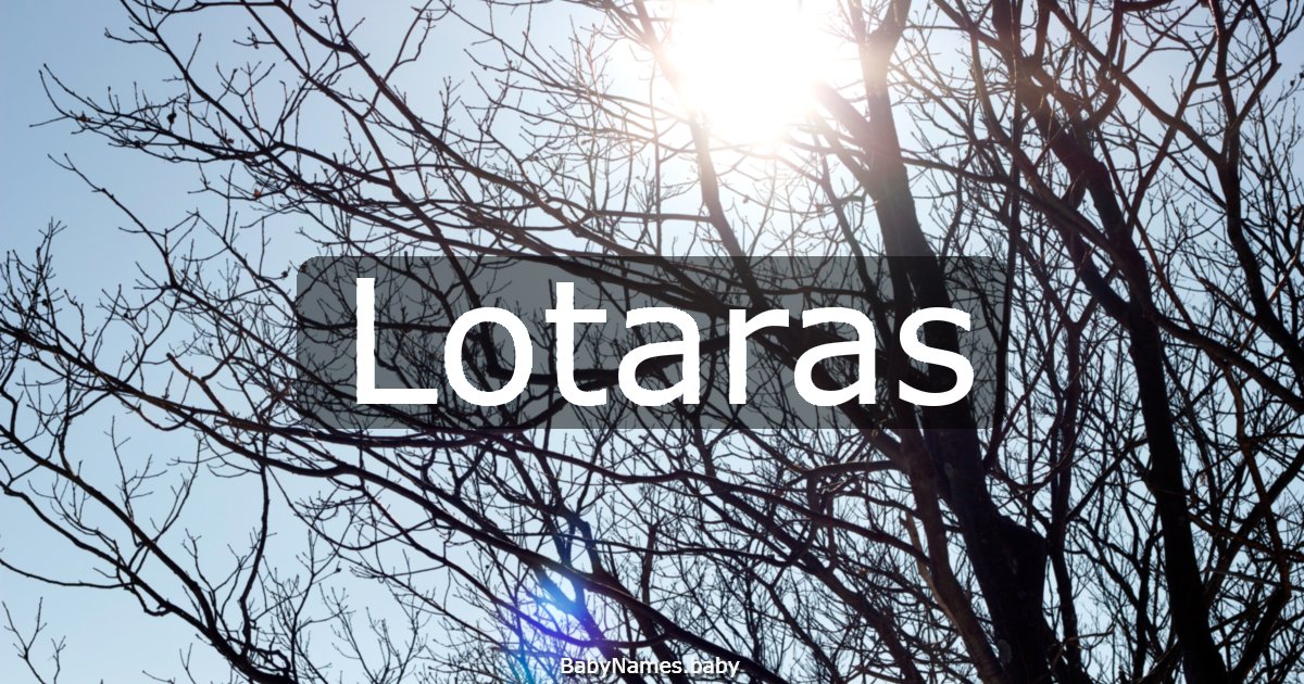 Lotaras