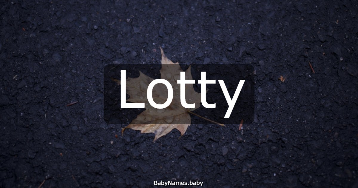 Lotty