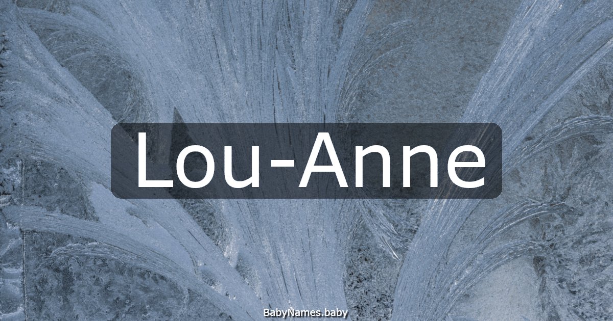 Lou-Anne