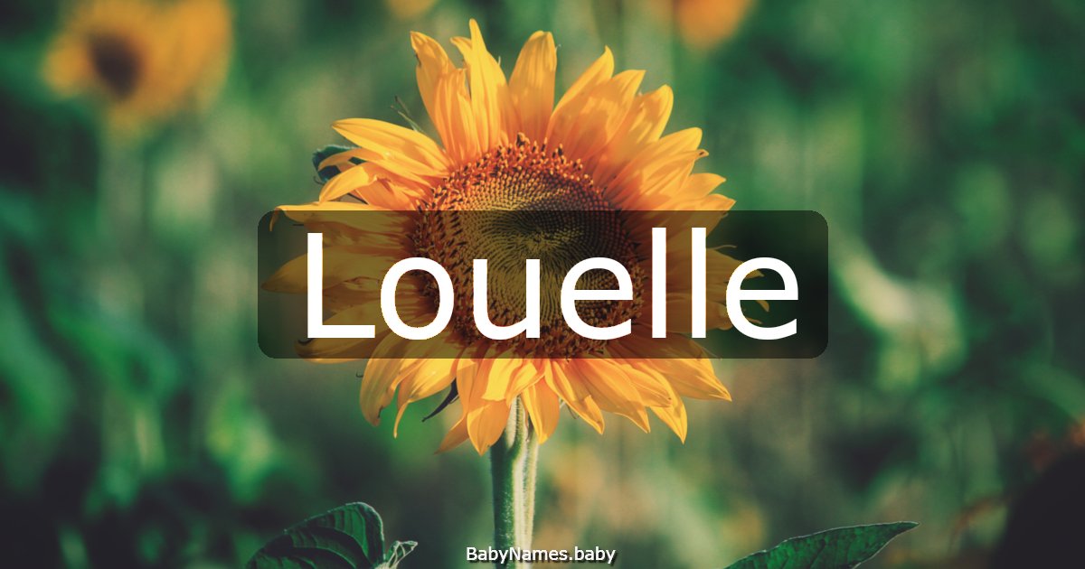 Louelle