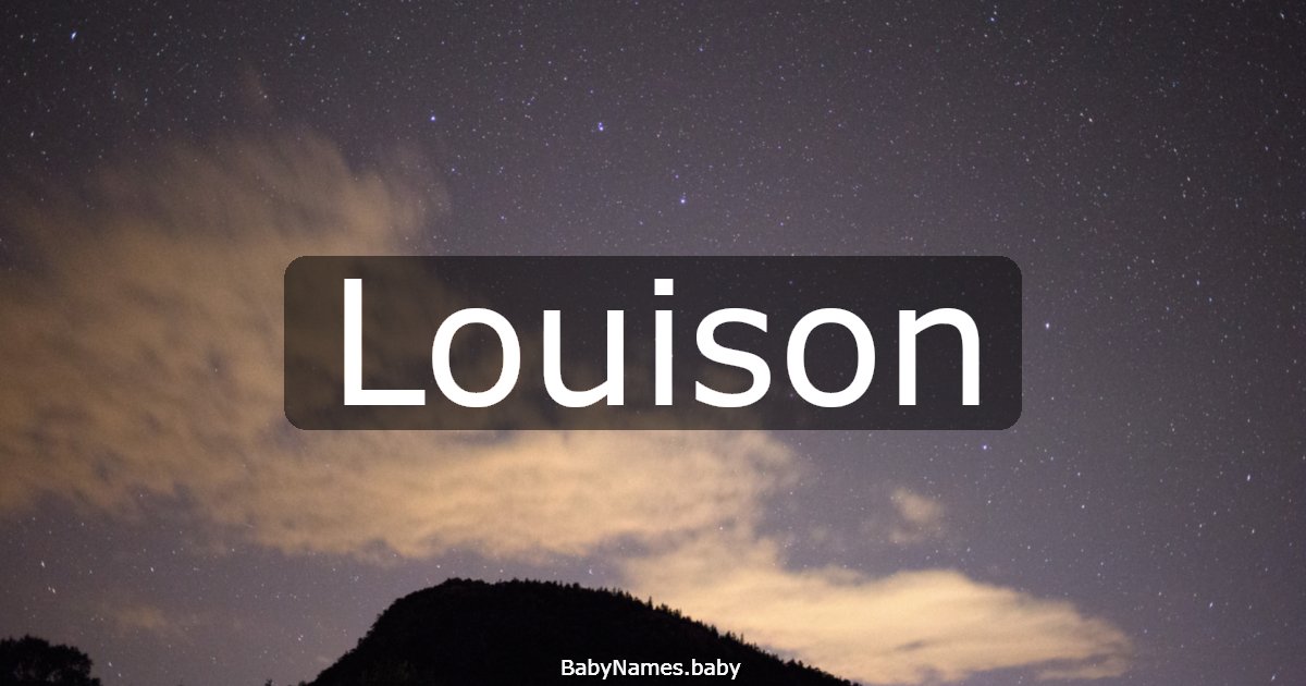 Louison