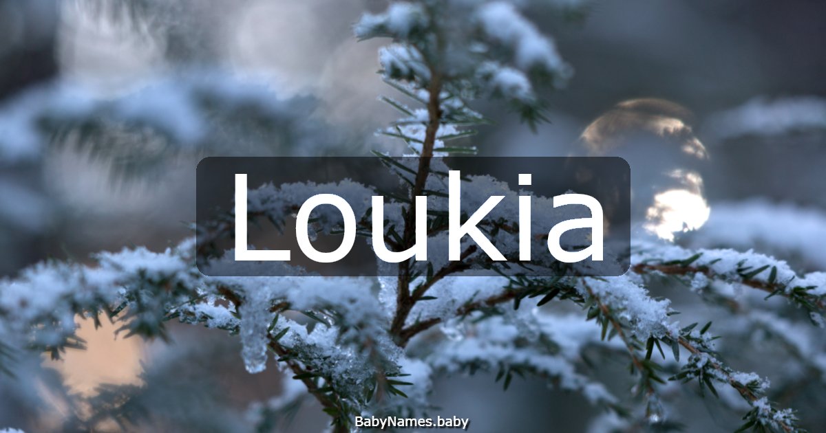 Loukia