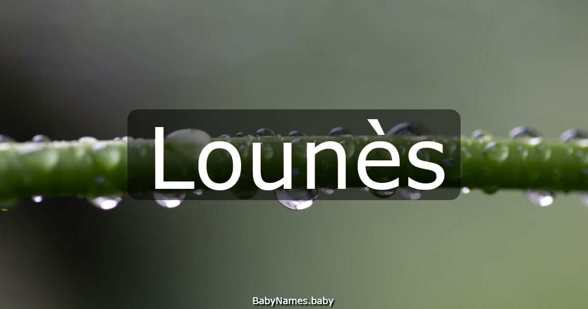 Lounès
