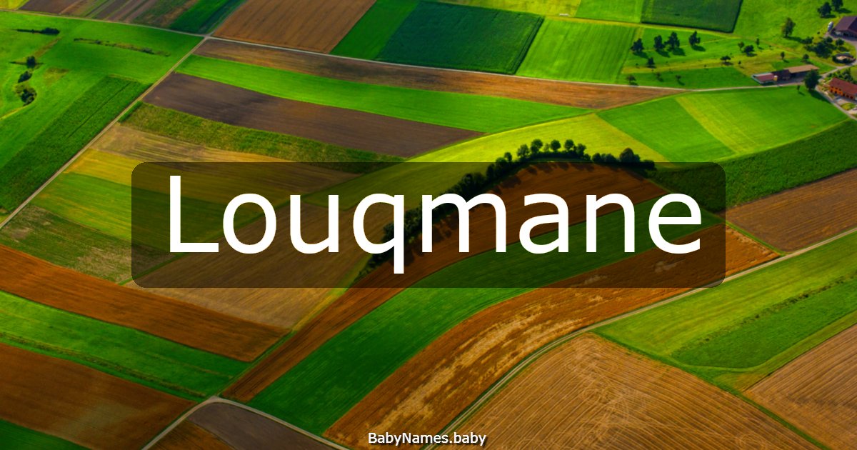 Louqmane
