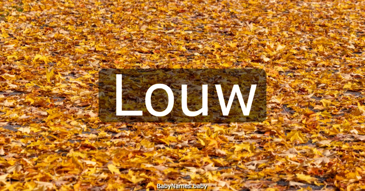 Louw