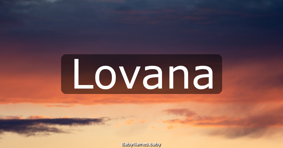 Lovana
