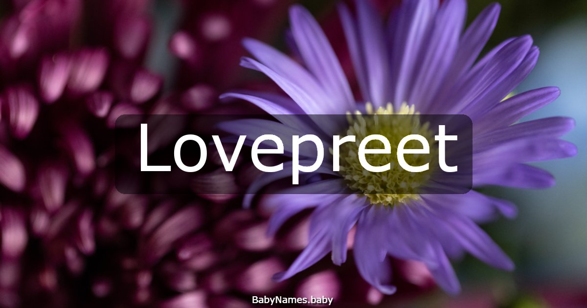 Lovepreet