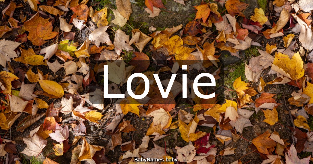 Lovie
