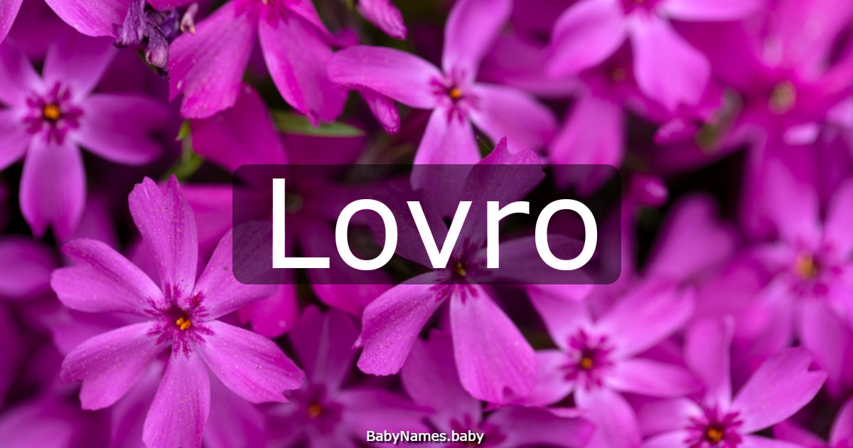 Lovro