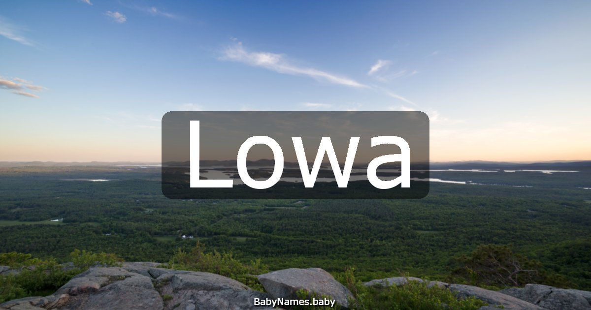 Lowa