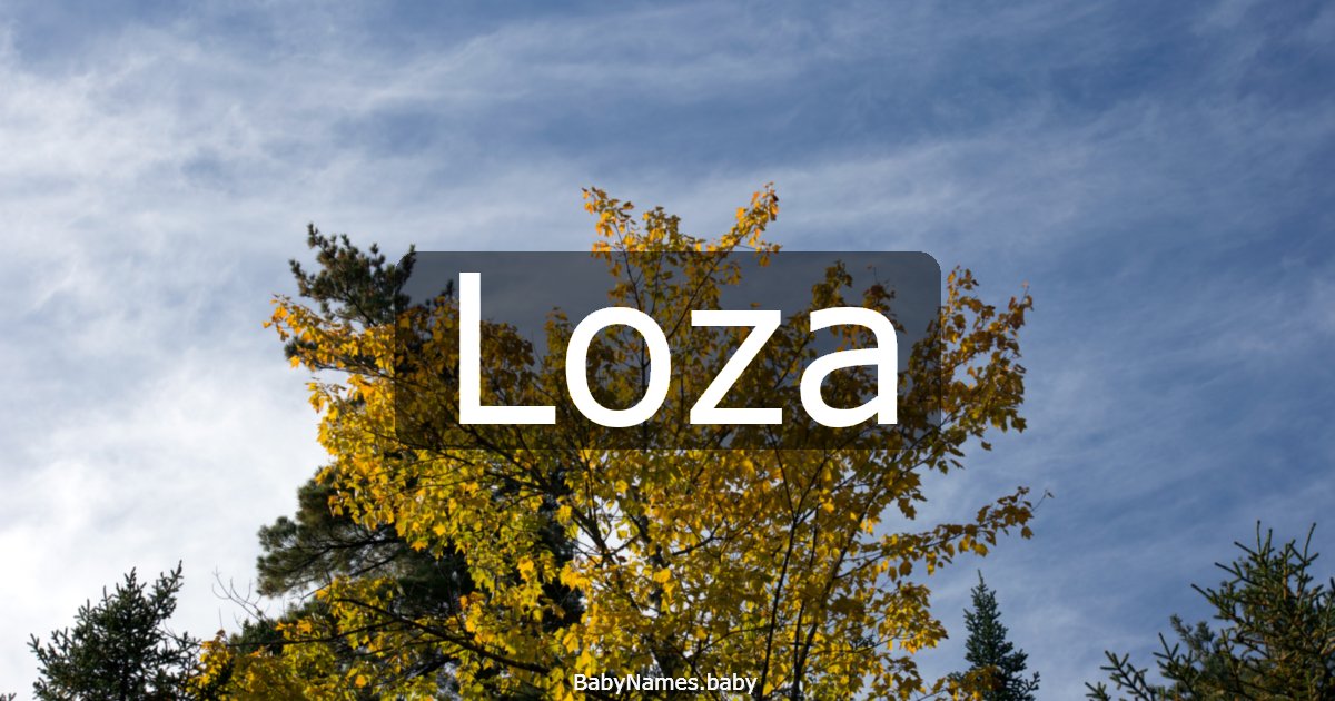 Loza