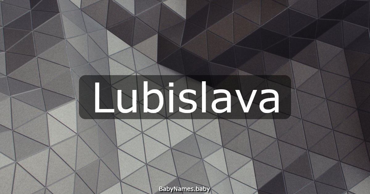 Lubislava