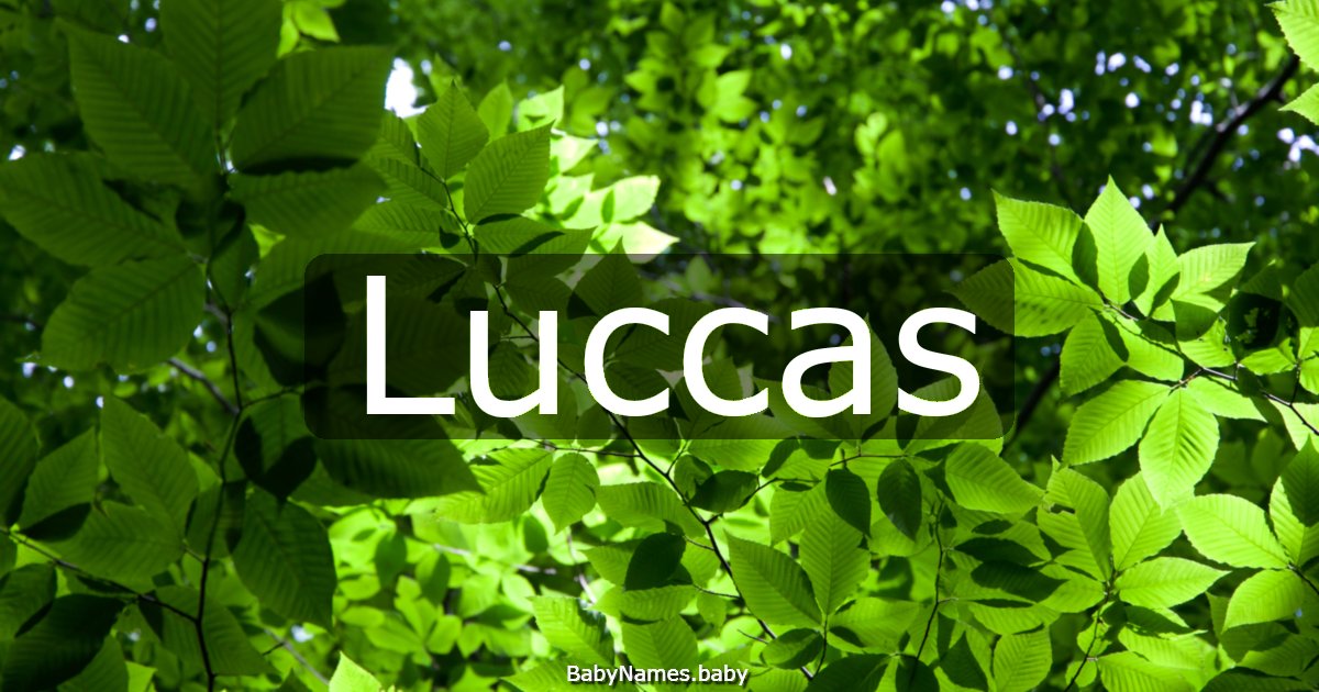 Luccas