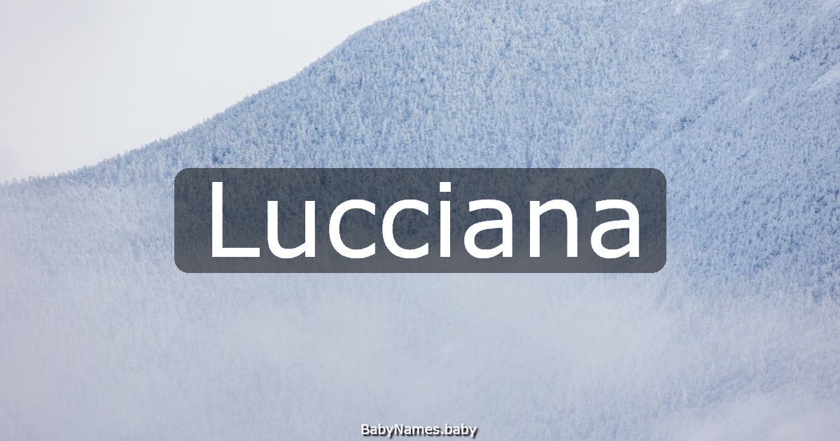 Lucciana