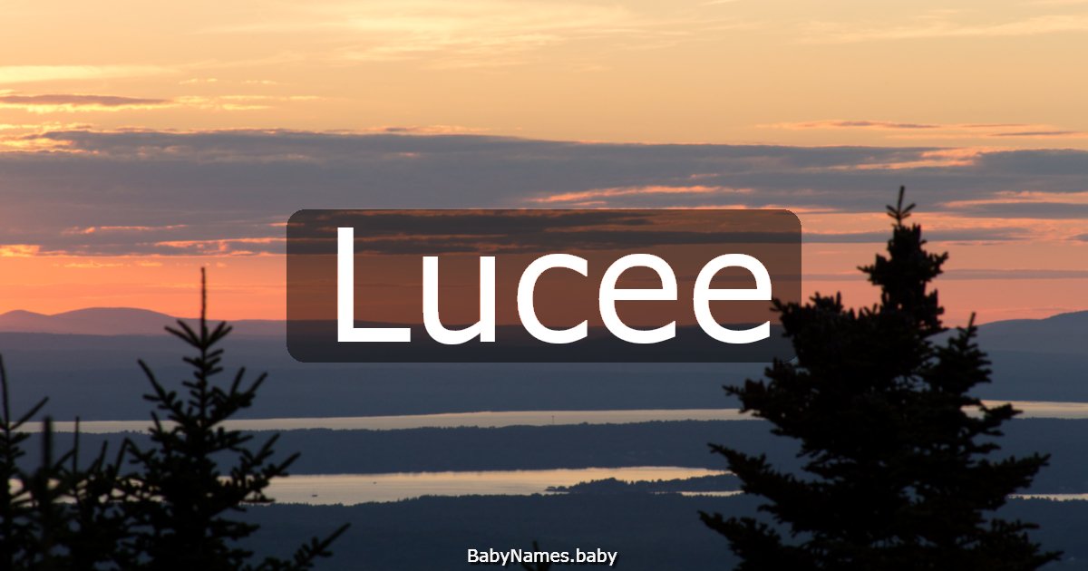 Lucee