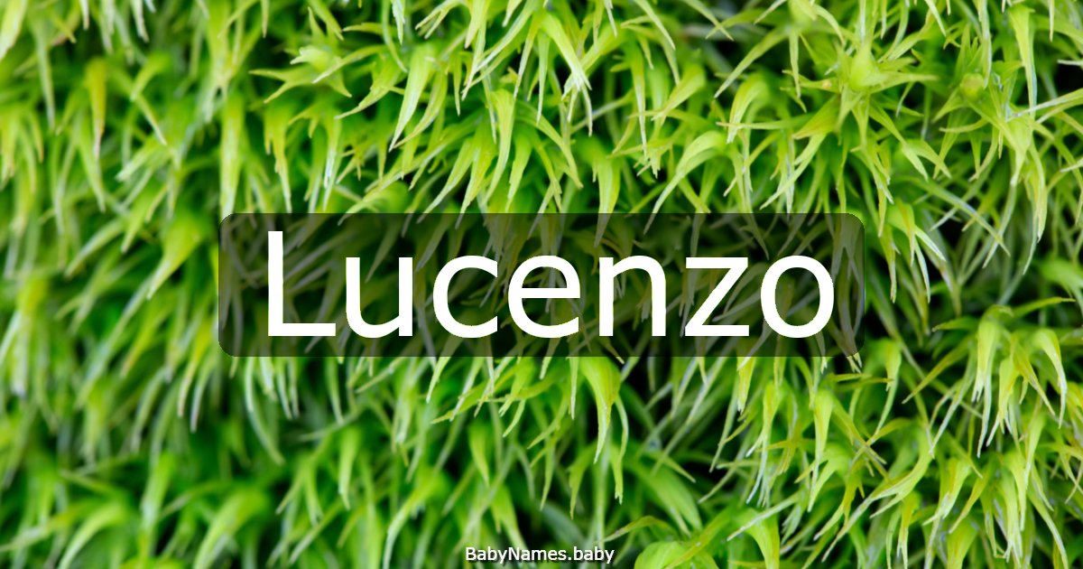 Lucenzo