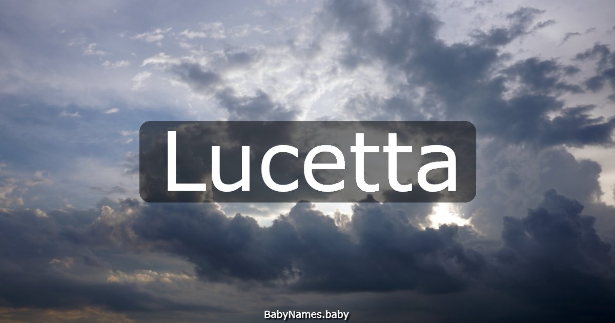 Lucetta