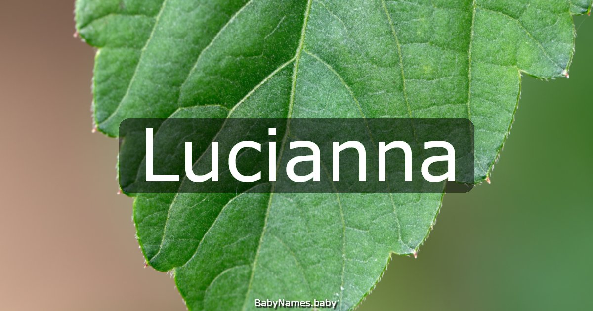 Lucianna