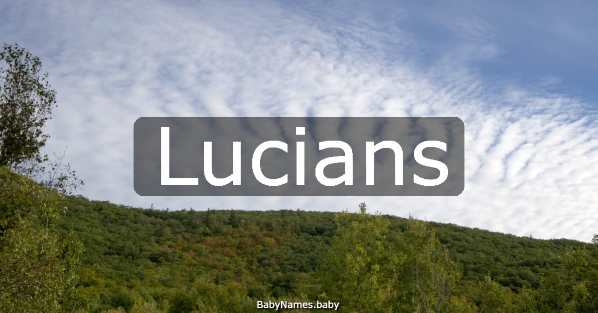 Lucians