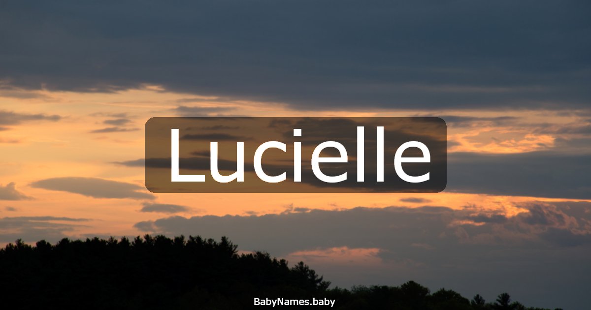 Lucielle