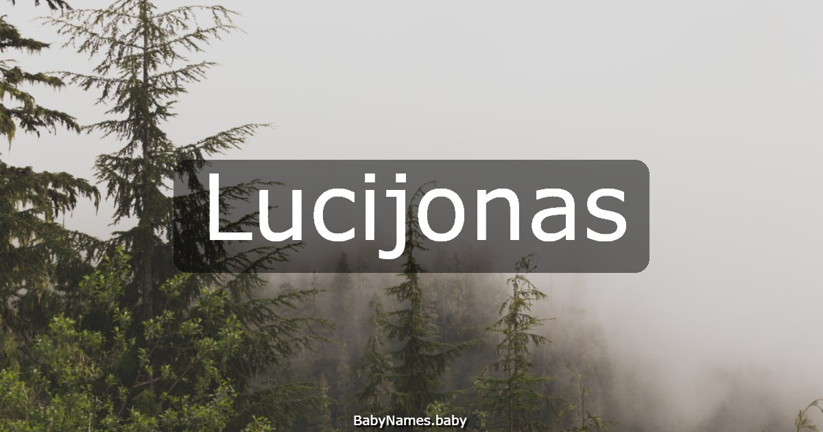 Lucijonas