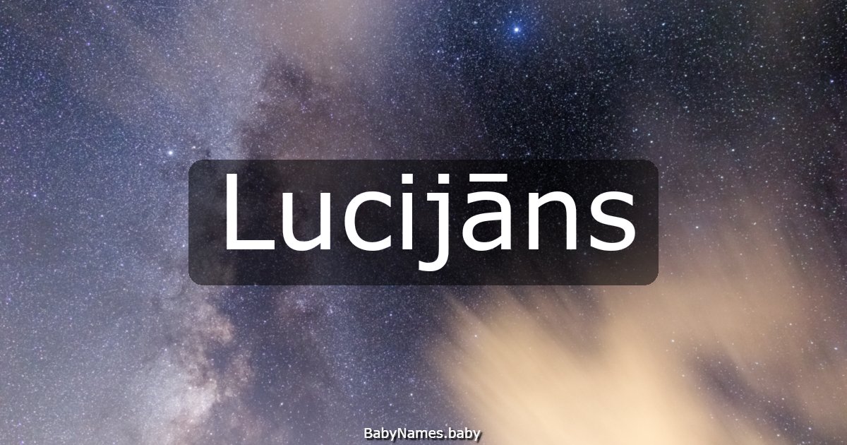 Lucijāns