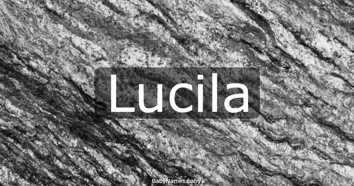Lucila