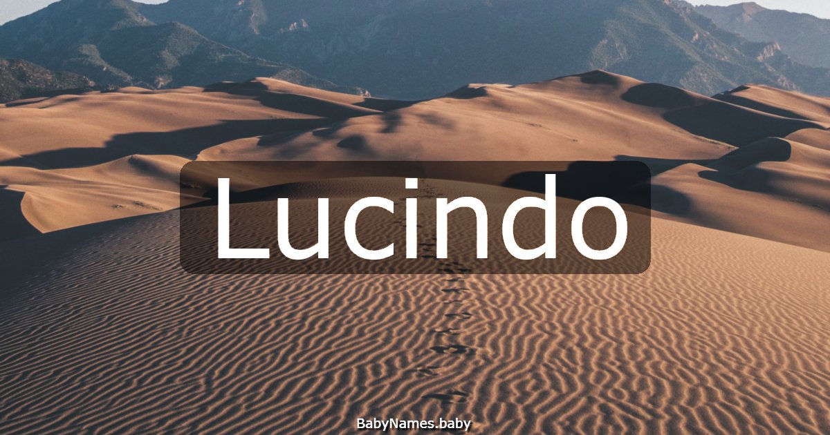 Lucindo