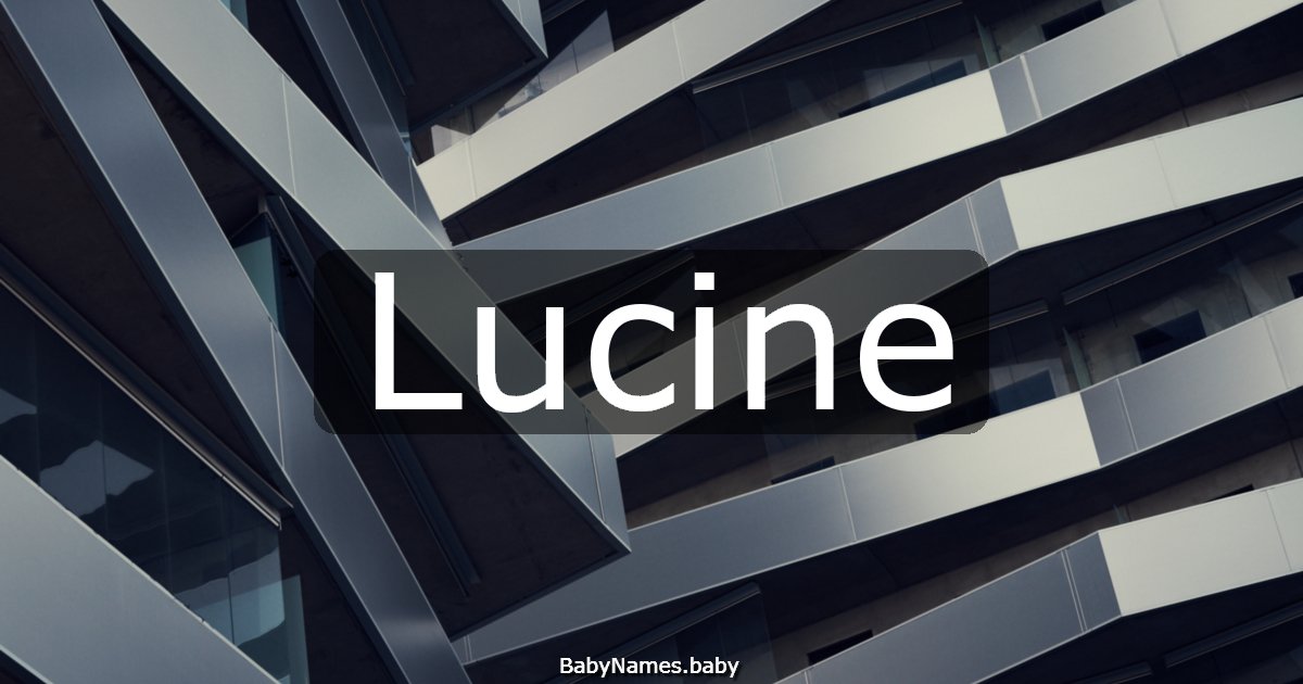 Lucine