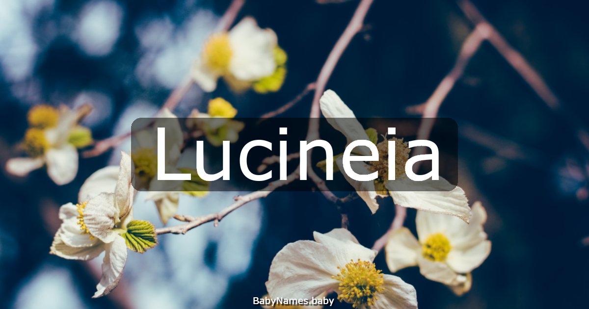 Lucineia