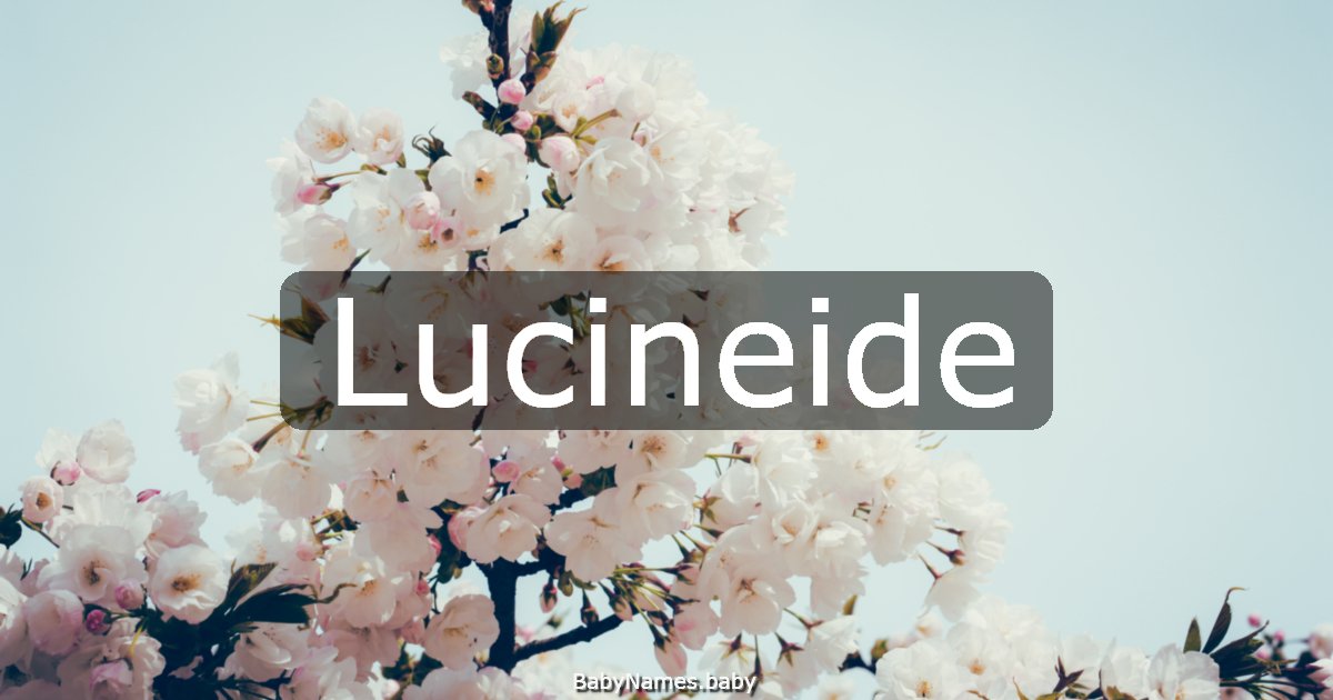 Lucineide