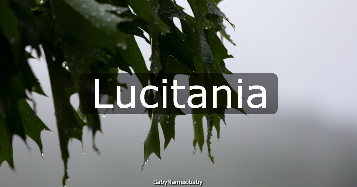 Lucitania