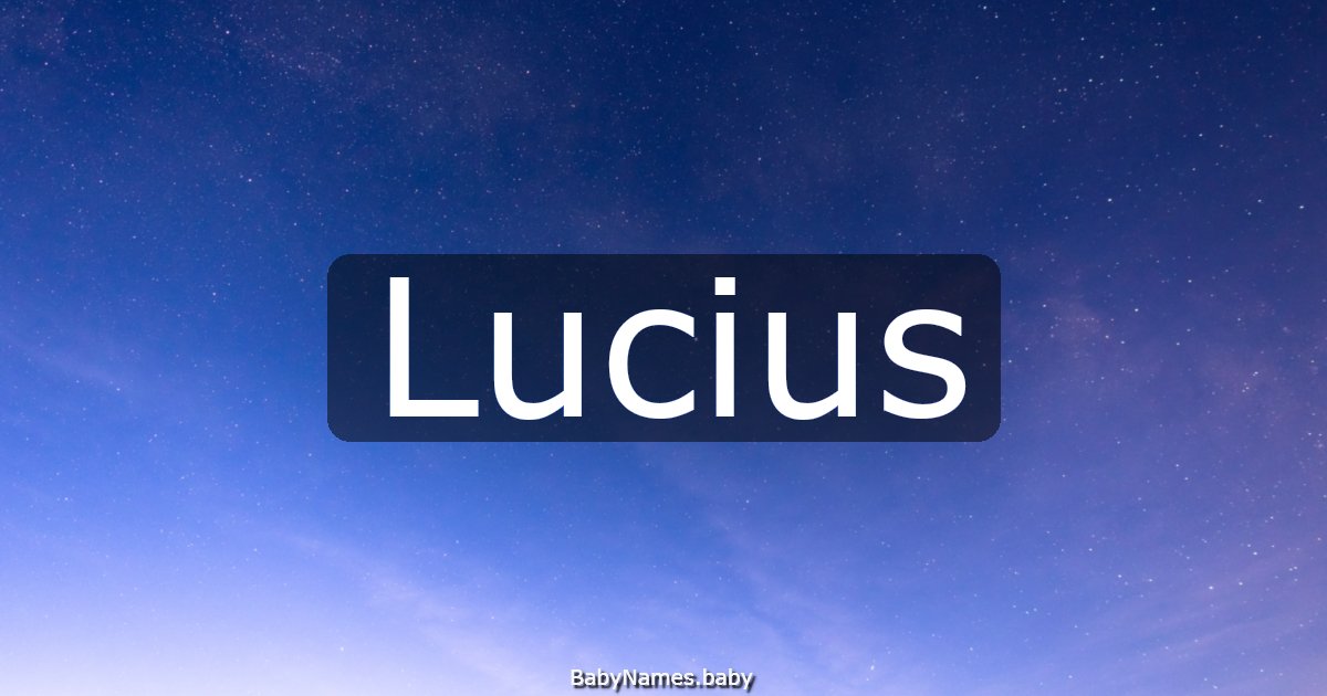 Lucius