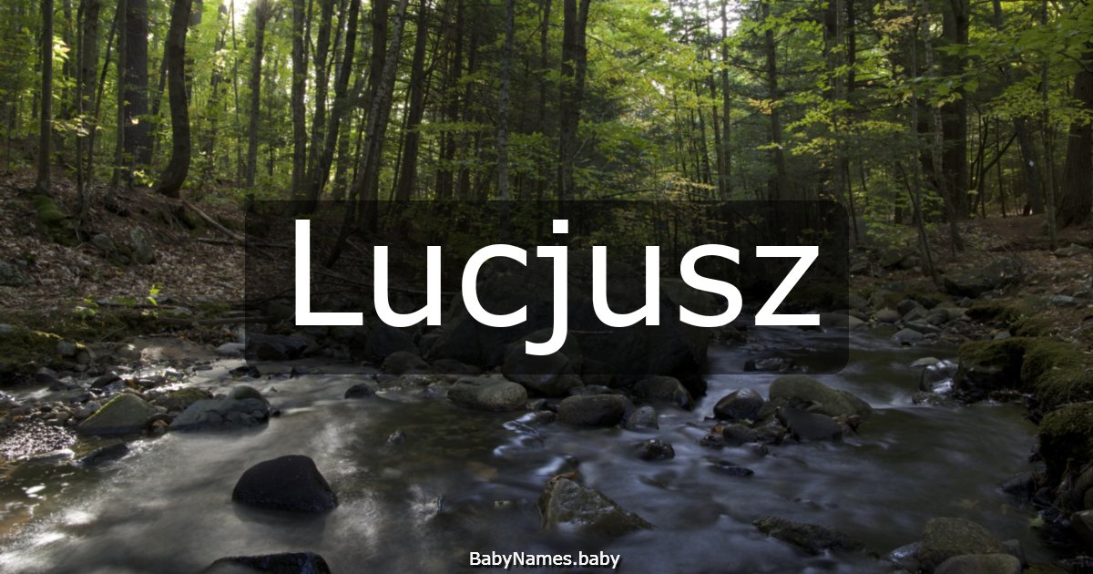 Lucjusz