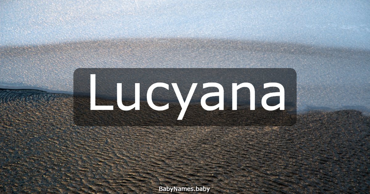 Lucyana