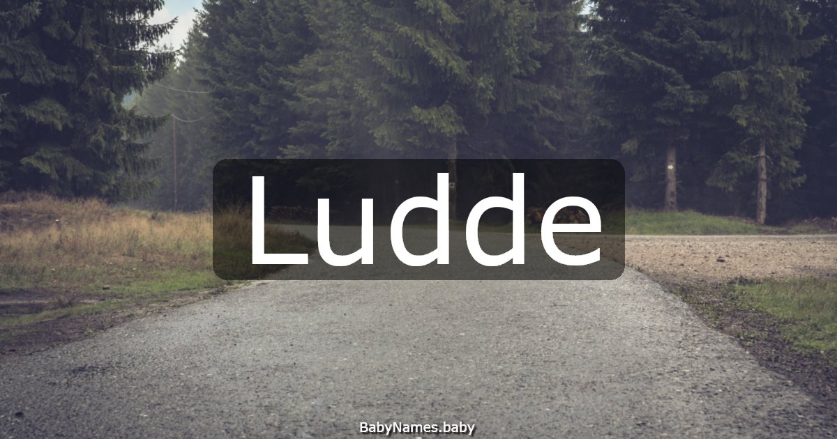 Ludde