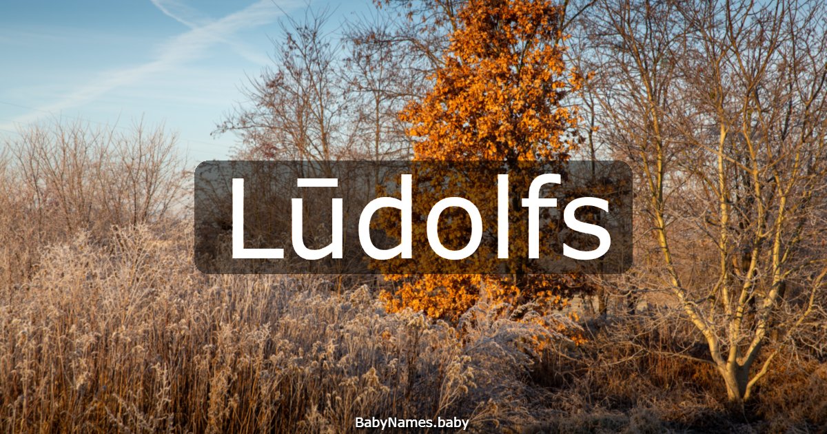 Lūdolfs